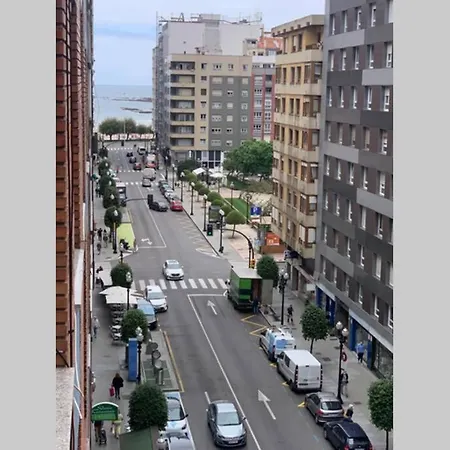 115A - Amplia Vivienda En Playa San Lorenzo Gijón Buitenkant foto